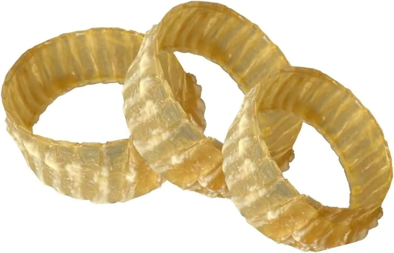 3" to 4" Beef Trachea Rings for All Dog Sizes