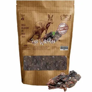 Absolute Bites Roo Waffles Air Dried Dog & Cat Treats 220g