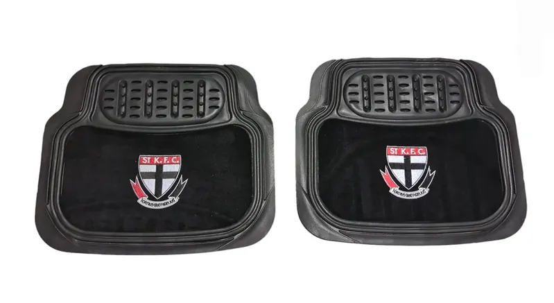 AFL Car Floor Mats St Kilda Saints Set Of 4