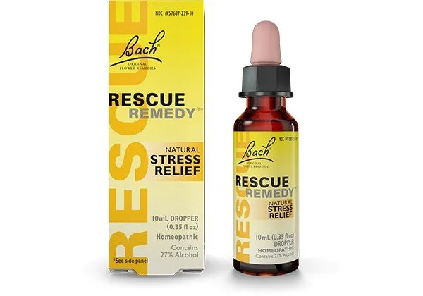 Bach Rescue Remedy Natural Stress Relief Natural Stress Relief 10mL(0.35 fl oz) Liquid