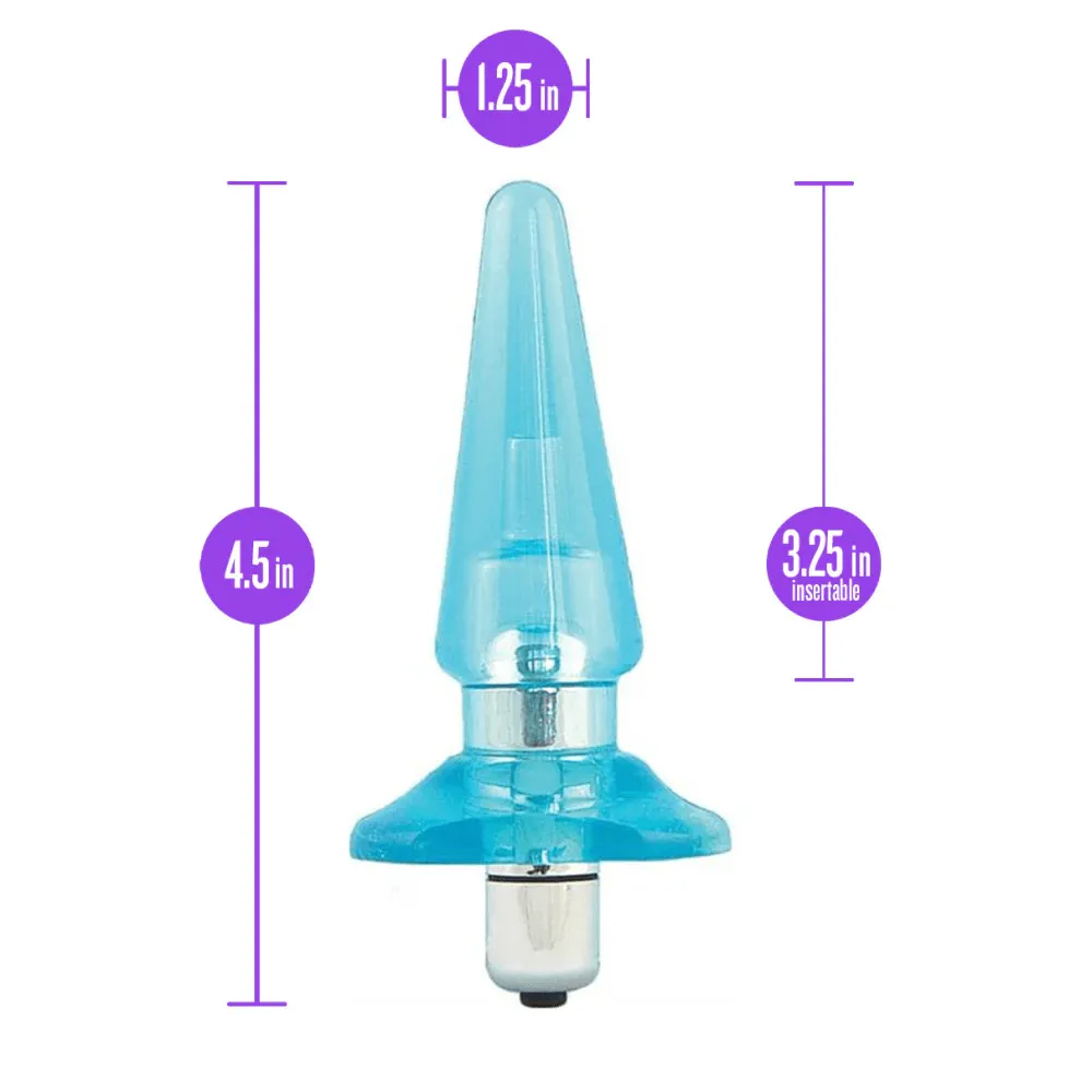 Blush B Yours Blue Basic Vibra Plug