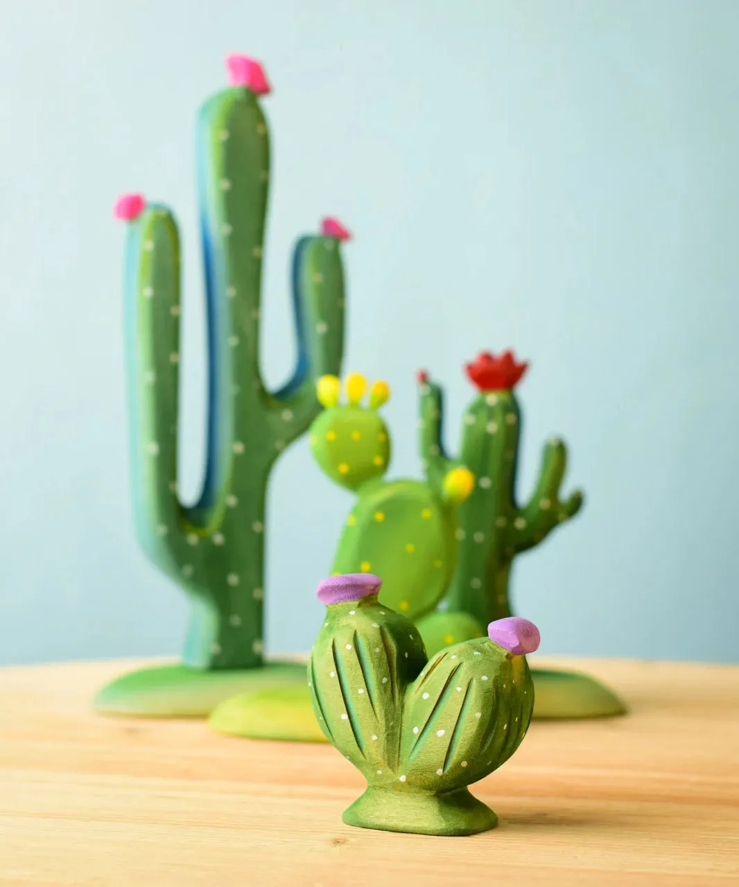 Bumbu Wooden Pin Cushion Cactus