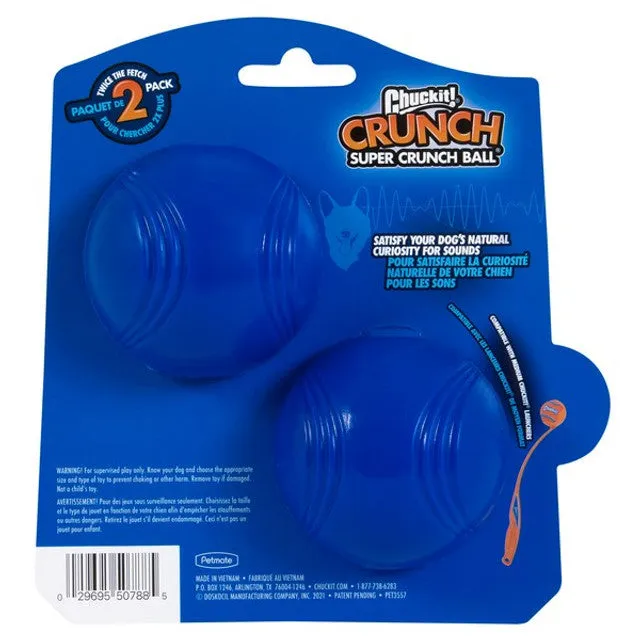 Chuckit Crunch Ball Medium 2pack
