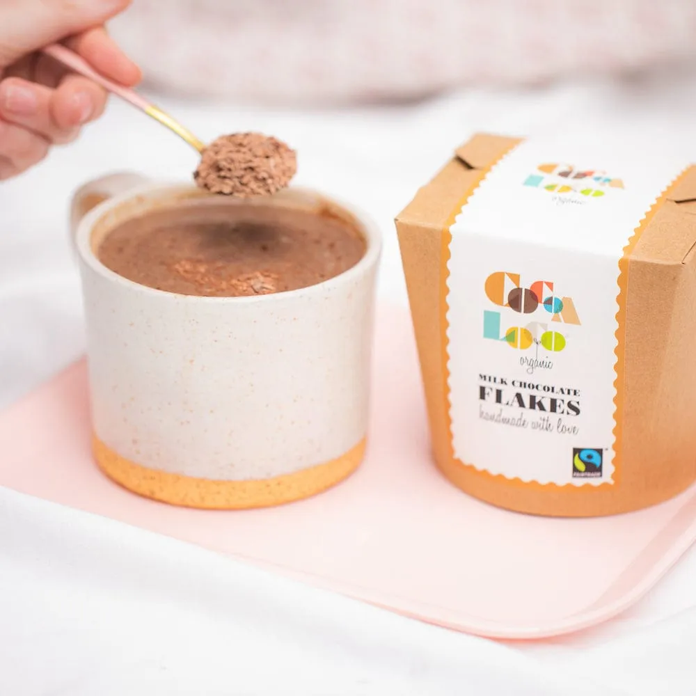 Cocoa Loco Milk Hot Chocolate Drinking Flakes 200g