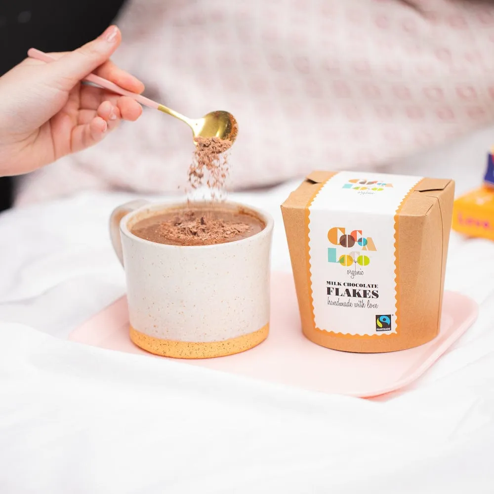 Cocoa Loco Milk Hot Chocolate Drinking Flakes 200g
