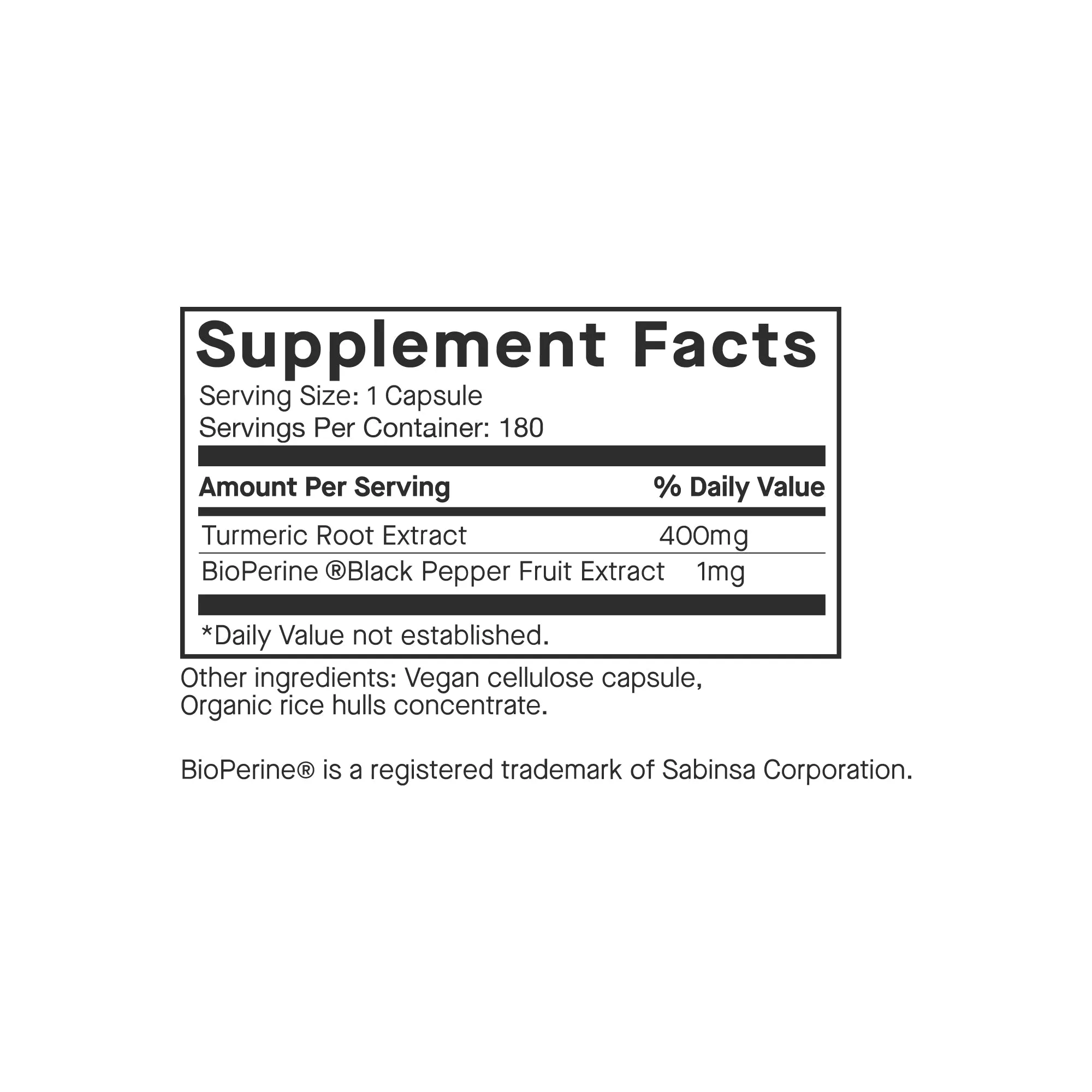 Curcumin Enhanced 180 caps
