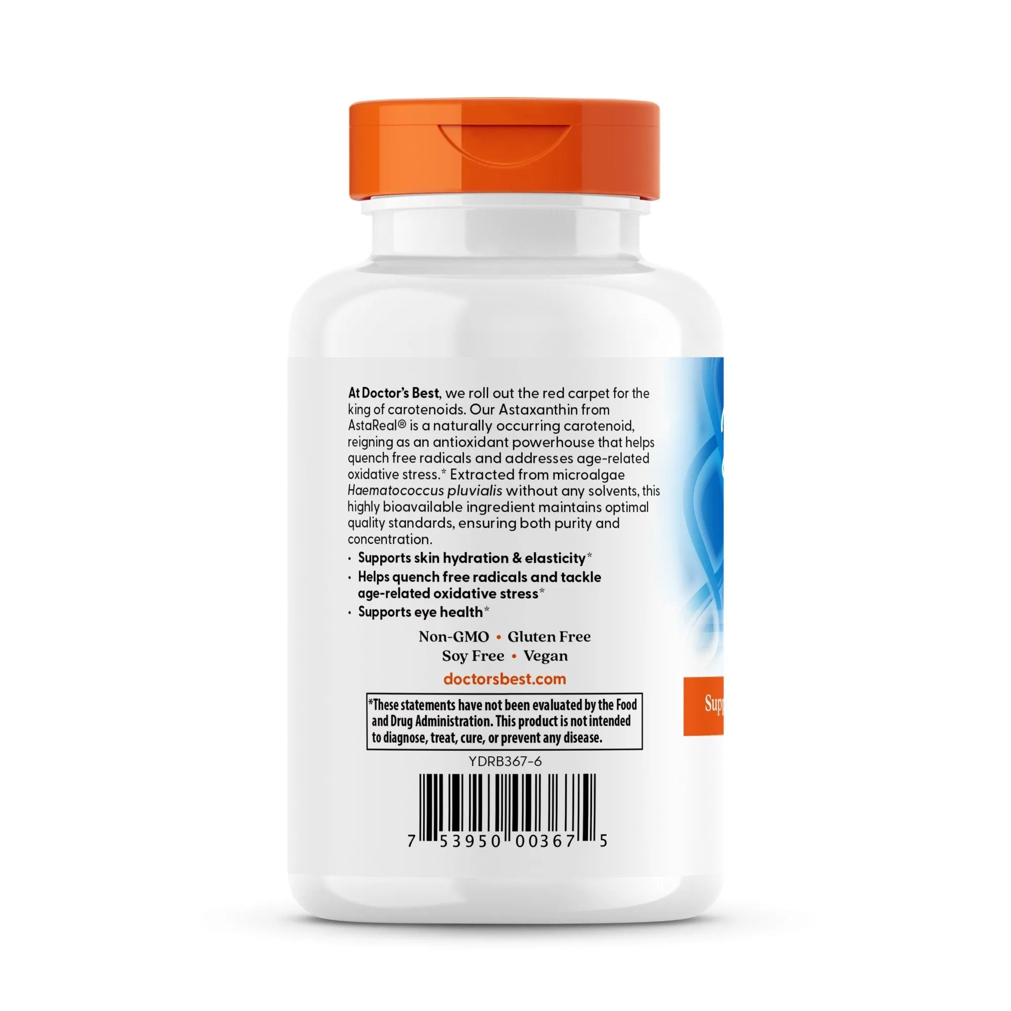 Doctors Best Astaxanthin with AstaPure 6 mg 90 Softgel