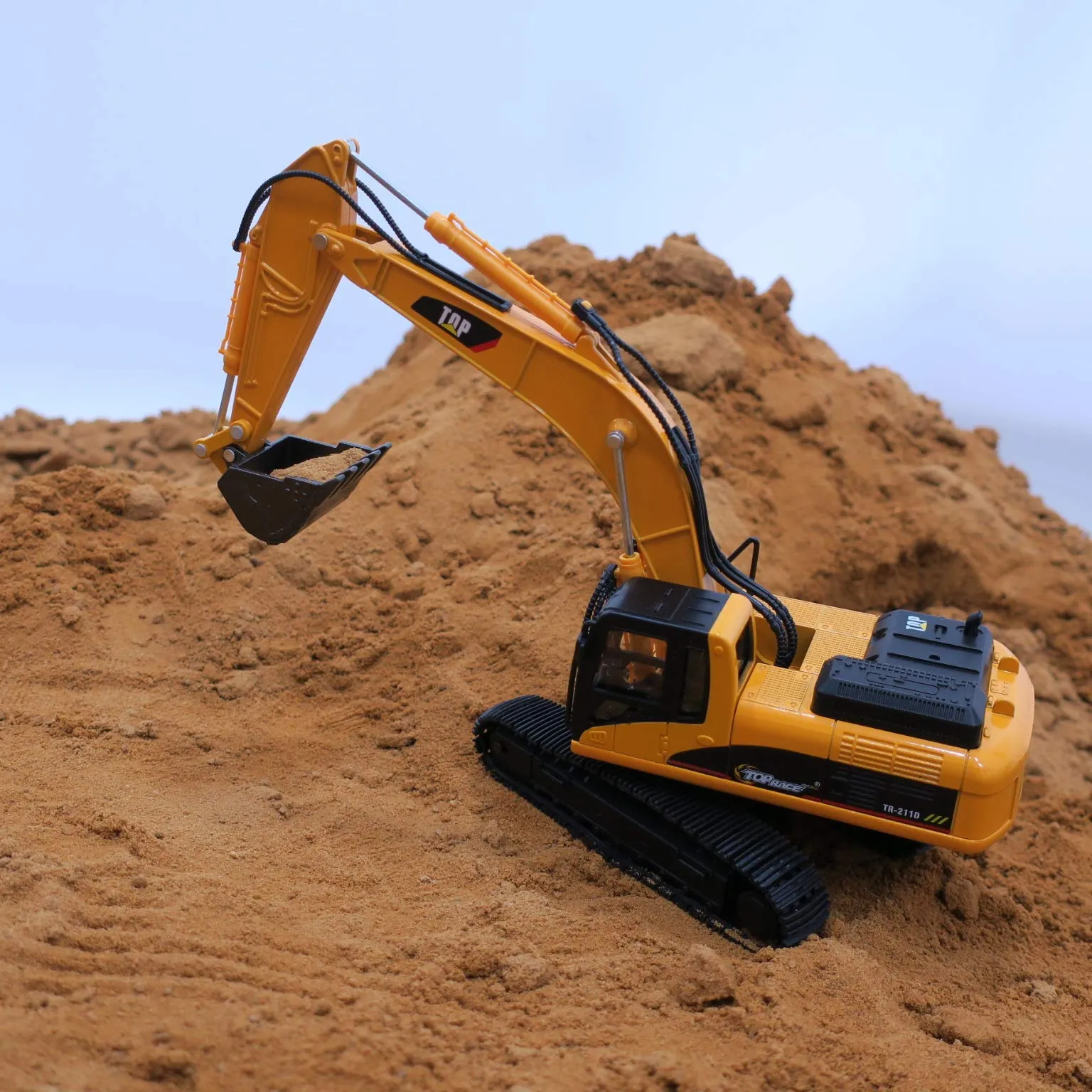 Excavator Toy Trucks Construction Toys, Excavator Toys For Boys, Diecast Metal Truck Toy