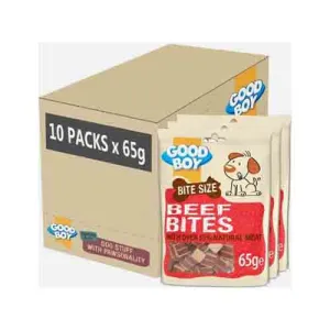 Good Boy Pawsley & Co Deli Bites Beef 10 x 65g Packs