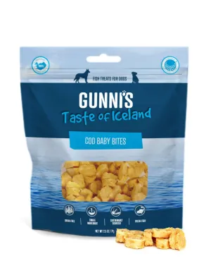 GUNNI'S Cod Baby Bites Dog Treats 71g