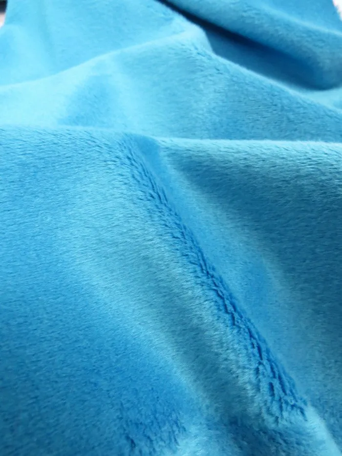 Ivory / Minky Solid Baby Soft Fabric  15 Yard Bolt / Free Shipping