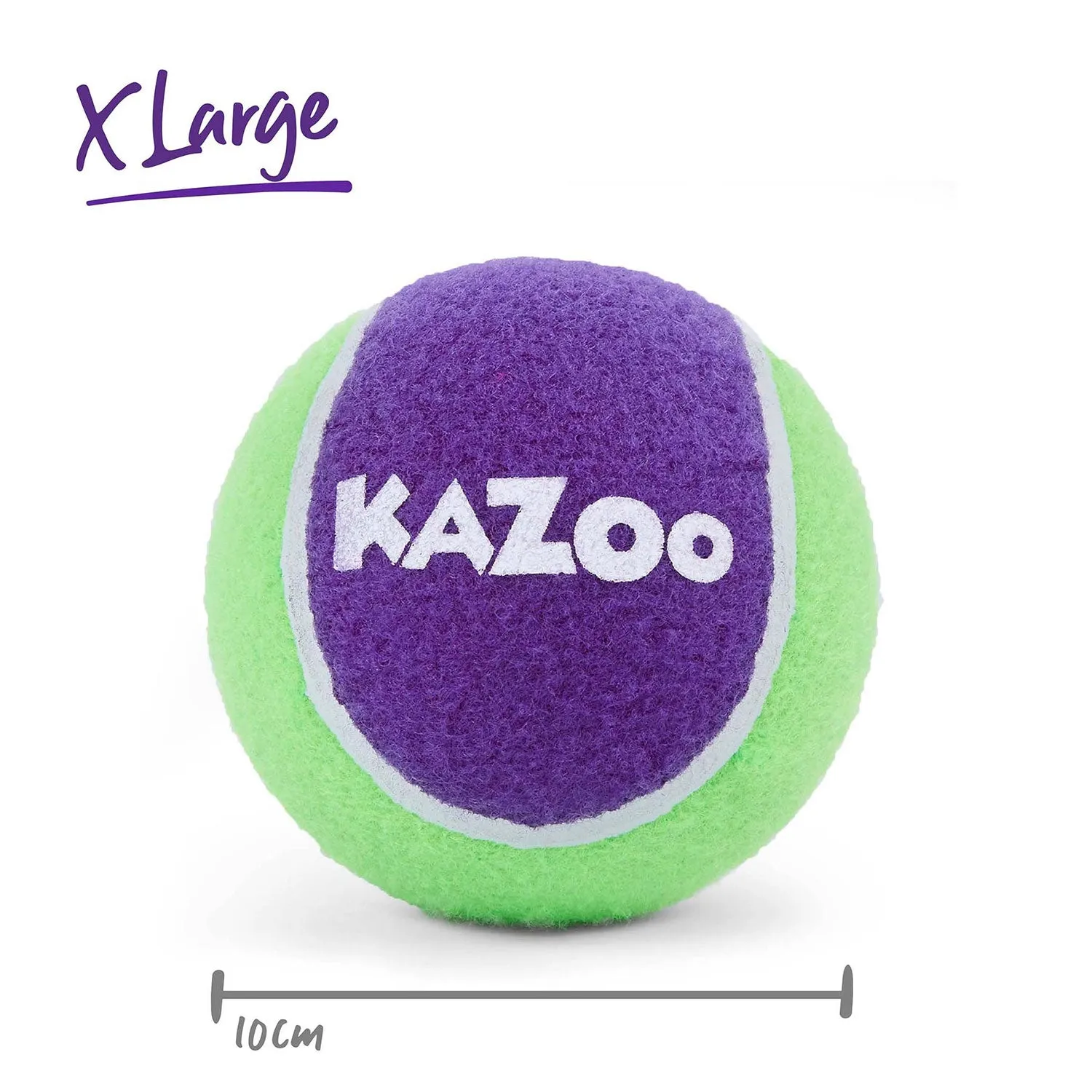 Kazoo Puncture-Proof Tennis Ball Asssorted Dog Toy