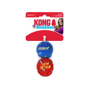 KONG - Occasions Birthday Balls (2/pack)