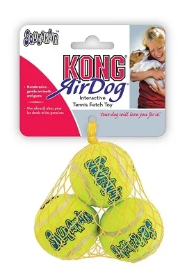 Kong Squeaker Tennis Ball 3 Pack