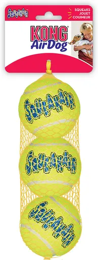 Kong Squeaker Tennis Ball 3 Pack