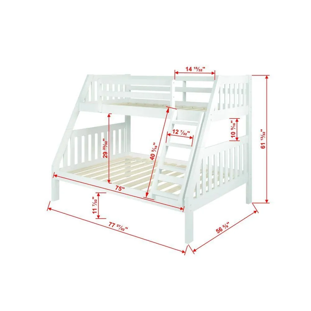 Lila Modern Bunk Bed with Storage