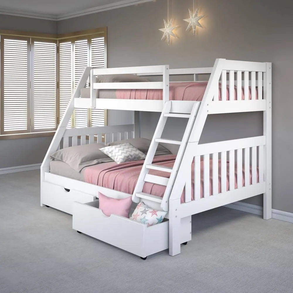 Lila Modern Bunk Bed with Storage