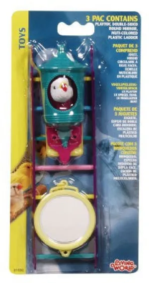 Living World Bird Toy Value-Pack: Assortment #2