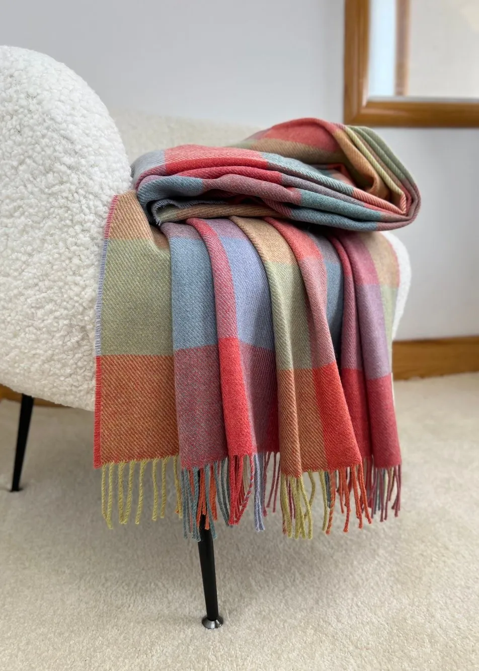 McNutt Supersoft Check Blanket | Starburst