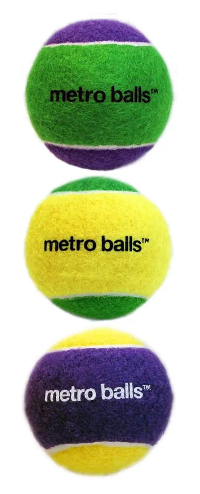 Metro Balls, 3 pk