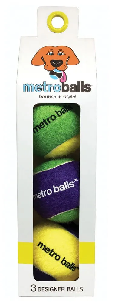 Metro Balls, 3 pk