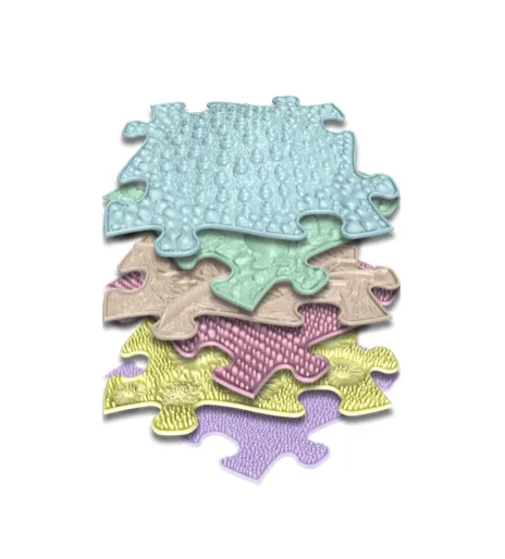 Muffik Baby Pastel Sensory Play Mat Set