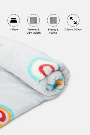 Multicolour Printed Kids Blanket