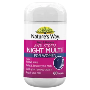Nature's Way Anti-Stress Night Multi For Women 60Tab/BTL