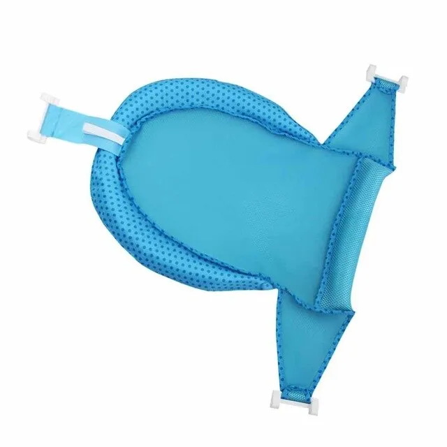Newborn Bath Mat Non-Slip Bathtub Floating Pad Baby Bath Seat Cushion Bed Safety Security Bath Seat Support For Baby Care