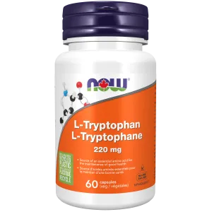NOW® Supplements L-Tryptophan 220mg