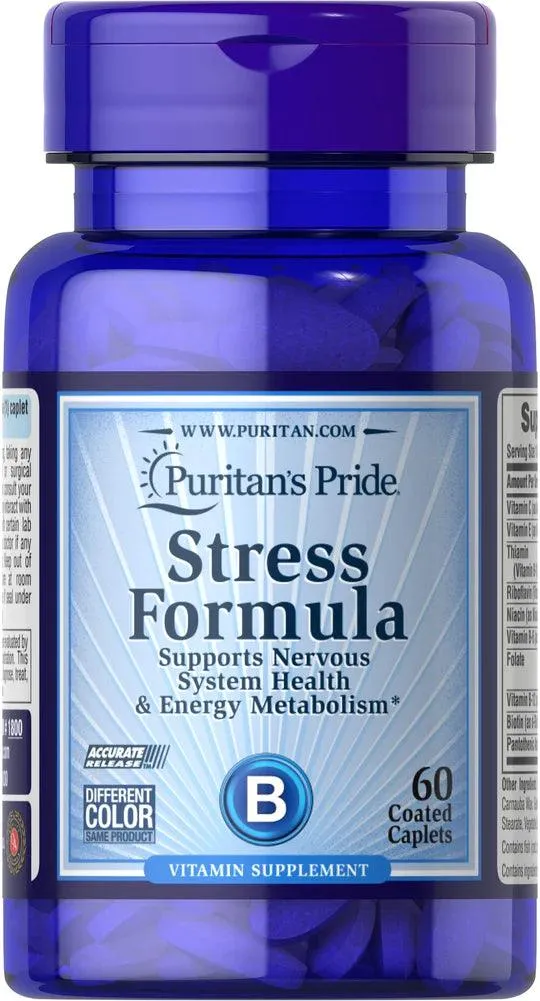 Puritans Pride Stress Formula 60S