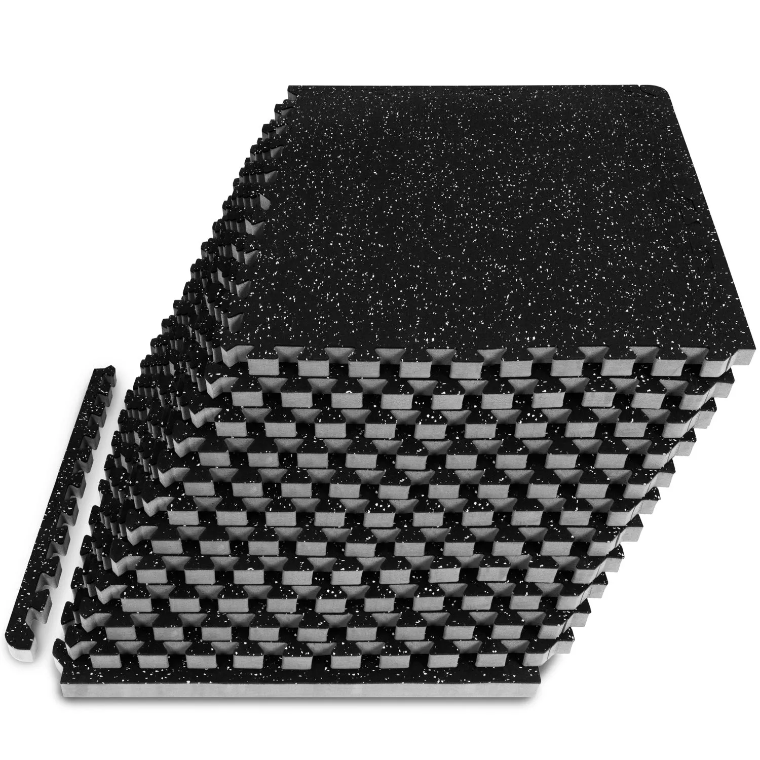 Rubber Top Exercise Puzzle Mat 3/4-in