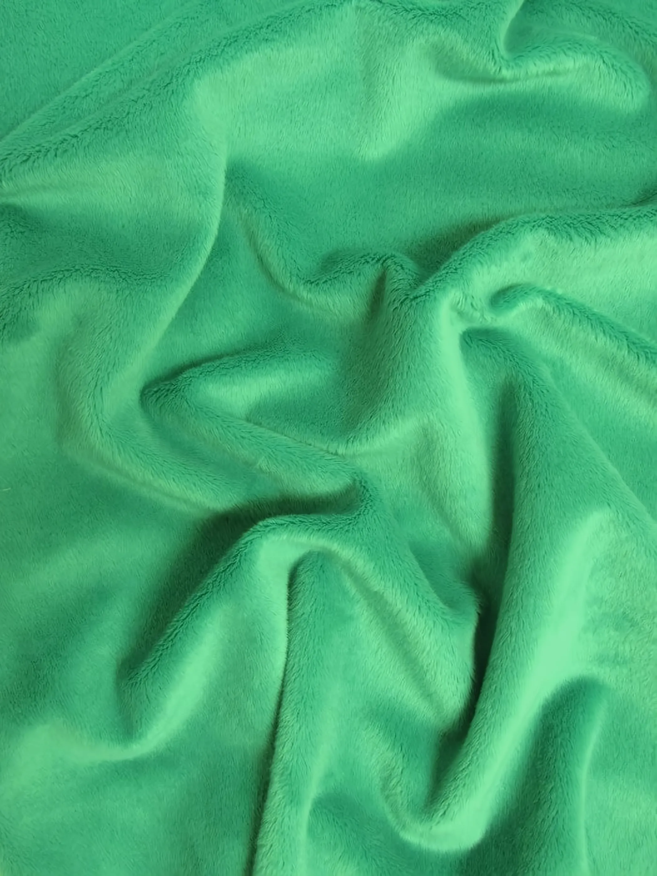 Seafoam Minky Solid Baby Soft Fabric
