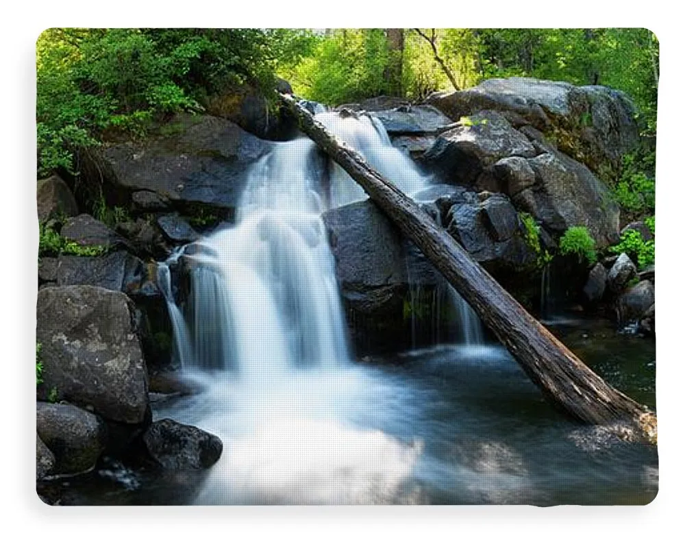 Secret Falls By Brad Scott - Blanket