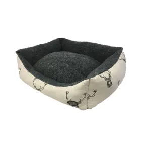 Snug & Cosy Deluxe Deer Dog Bed