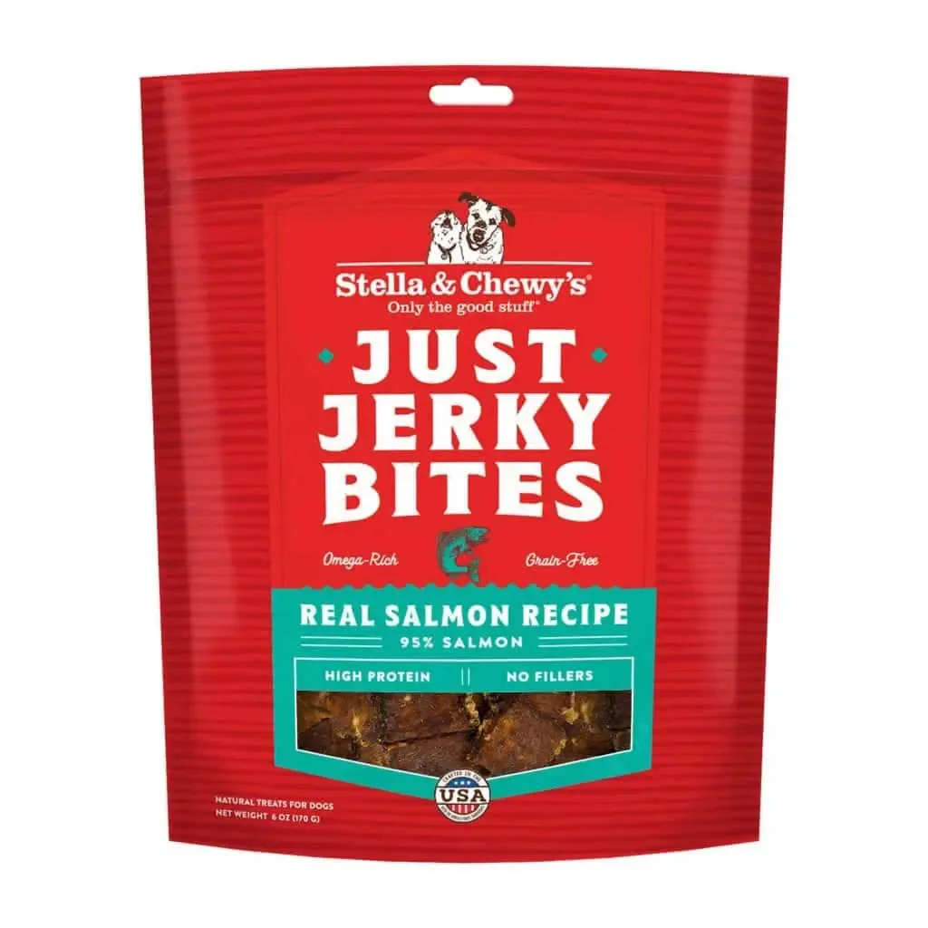 Stella & Chewy's Just Jerky Bites Salmon Recipe Dog Treats
