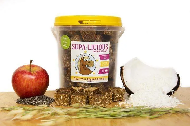 Supa-Licious Apple & Oat Treats