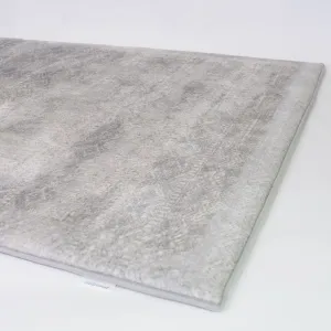 The Mellow Mat® Designer Print | Light Grey (Soft Touch Sensory Tatami Rug)