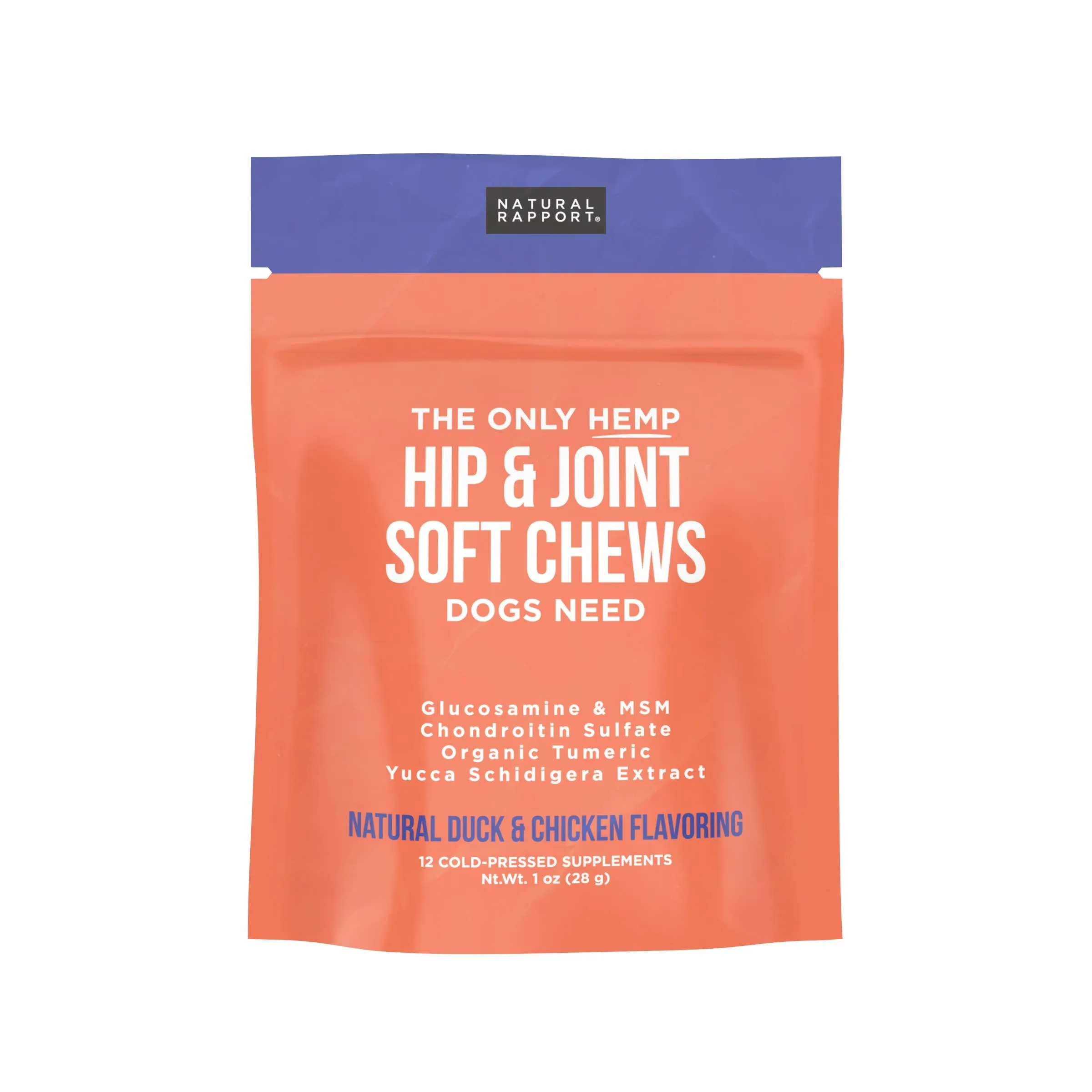 The Only Hip & Joint Soft Chews Dogs Need: 120 count jar