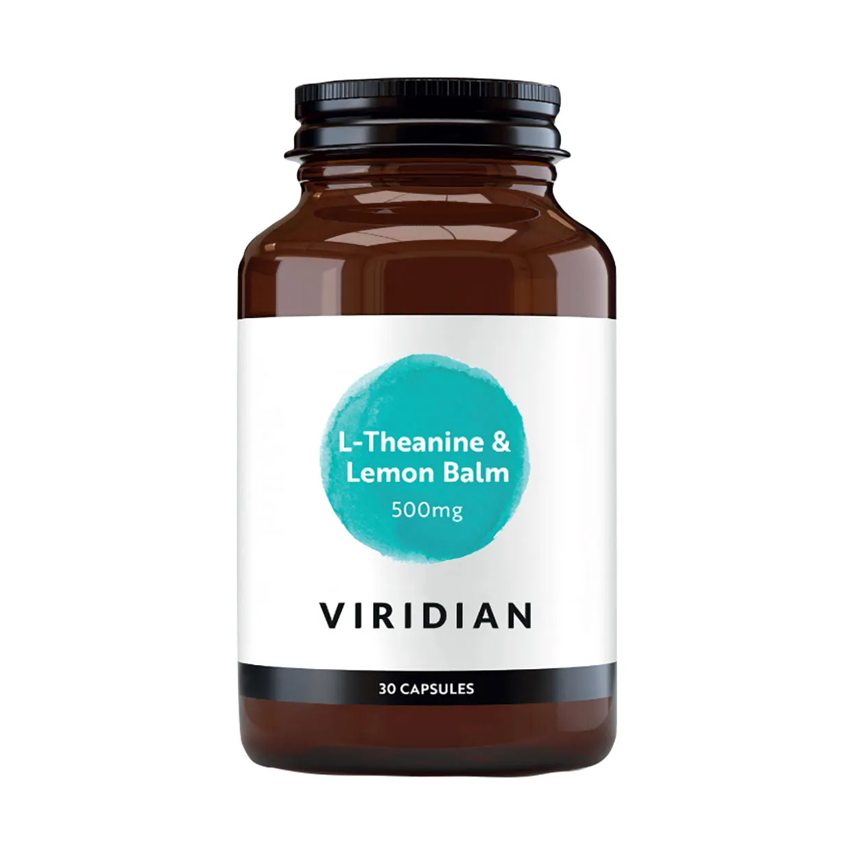 Viridian L-Theanine 200mg & Lemon Balm 30 Veggie Capsules