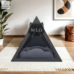 WLO® Gray Lakota Modern Cat Bed