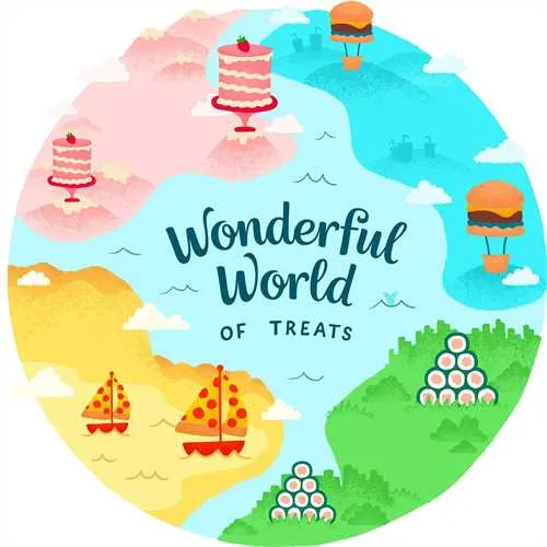 Wonderful World of Treats | Wheat Gluten Free, Natural Hand Baked Dog Biscuits | Pork Burger 50g